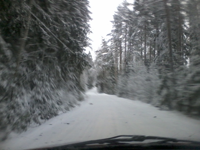 driving to work