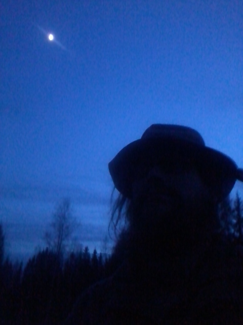 Half moon rising
