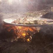 cooking by fire