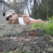 Fixing the water pump.