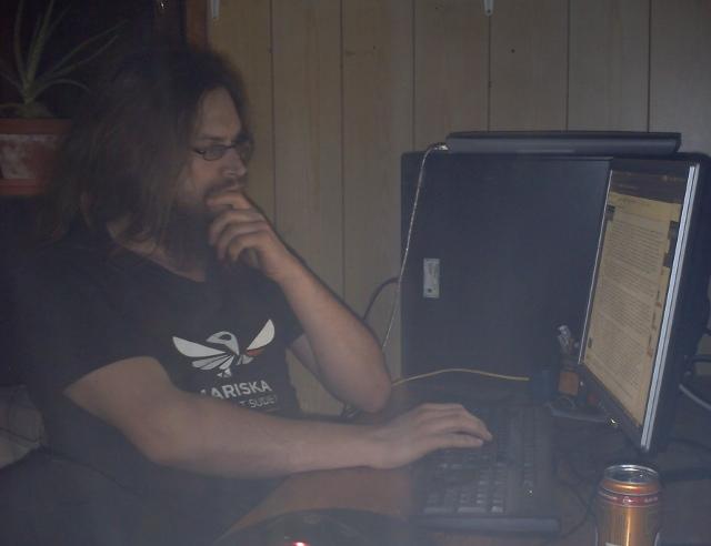 writing this story in the middle of the night