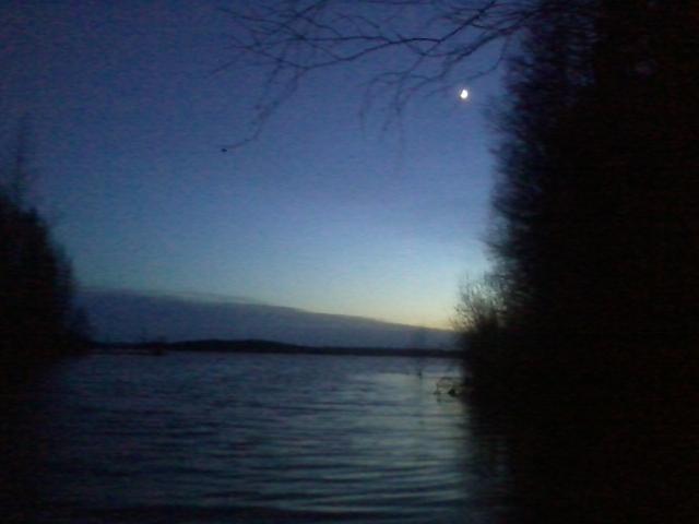 Twilight after the sunset
