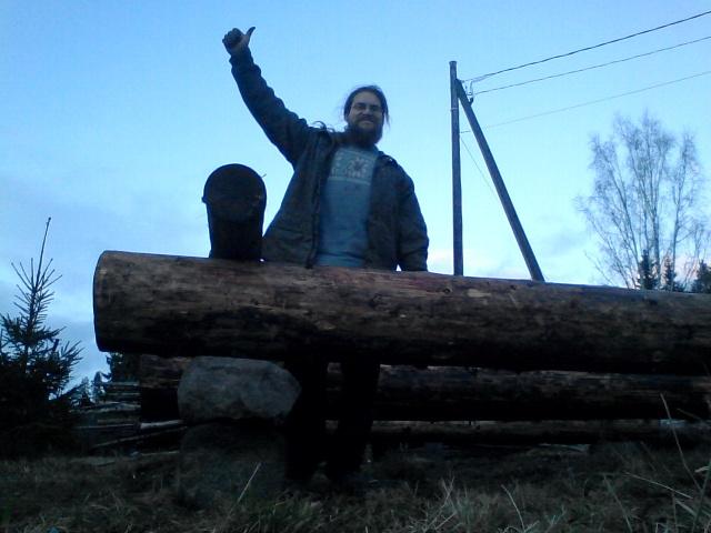 A happy homesteader