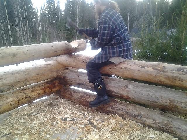 Log by log the wall gets higher