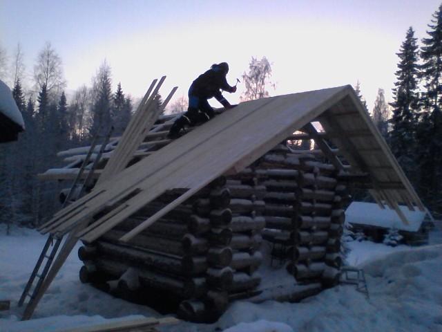 Building the roof