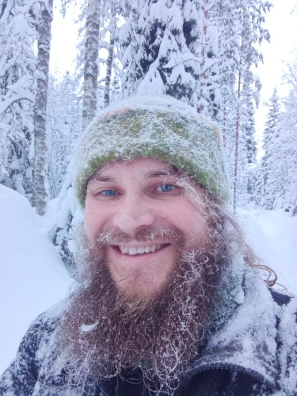 lost in the woods - and happy about it =)